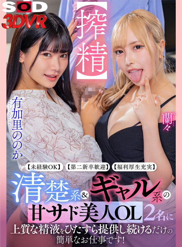 13dsvr01401♡3P・4P|【VR】【未経験OK】【第二新卒歓迎】【福利厚生充実】清楚系＆ギャル系の甘サド美人…